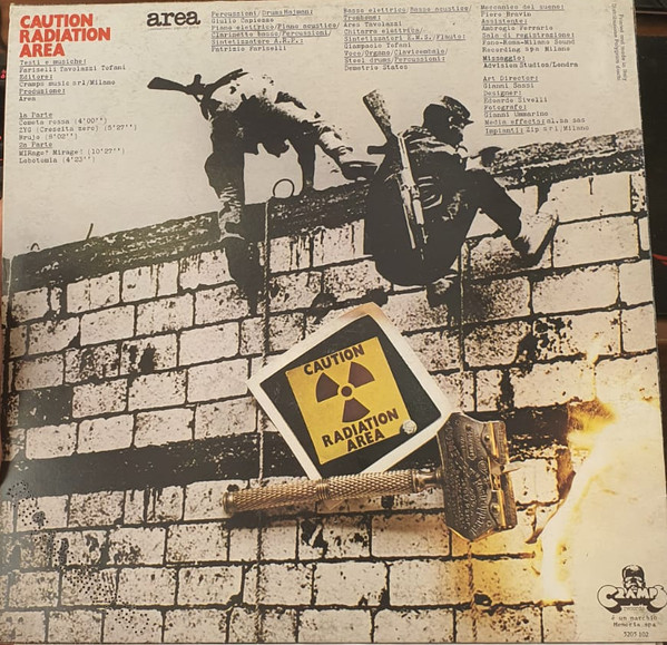 Area - Caution Radiation Area | Cramps Records (5205 102) - 2