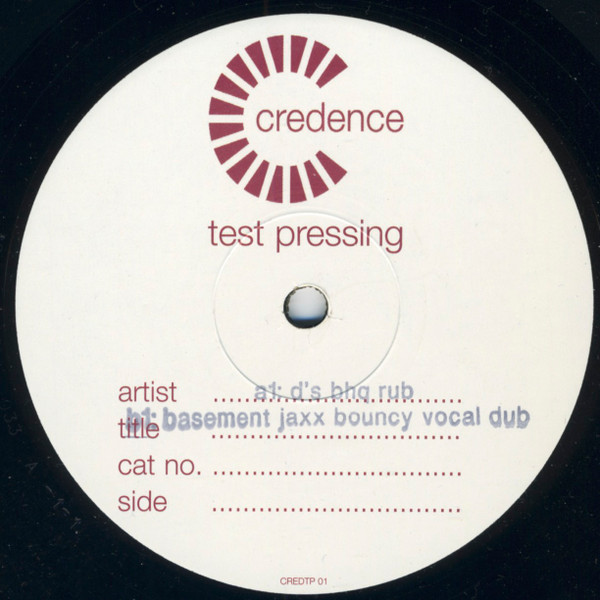 DJ Sneak - Fix My Sink | Credence (12credjx033)