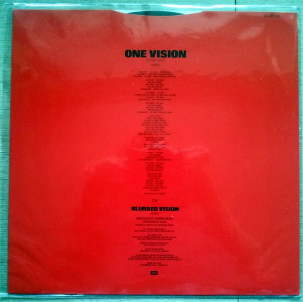 Queen - One Vision (Extended Vision) | EMI (12 QUEEN 6) - 2