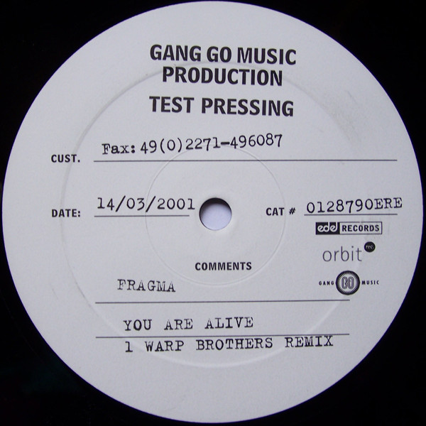 Fragma - You Are Alive | Edel Records (0128790ERE)