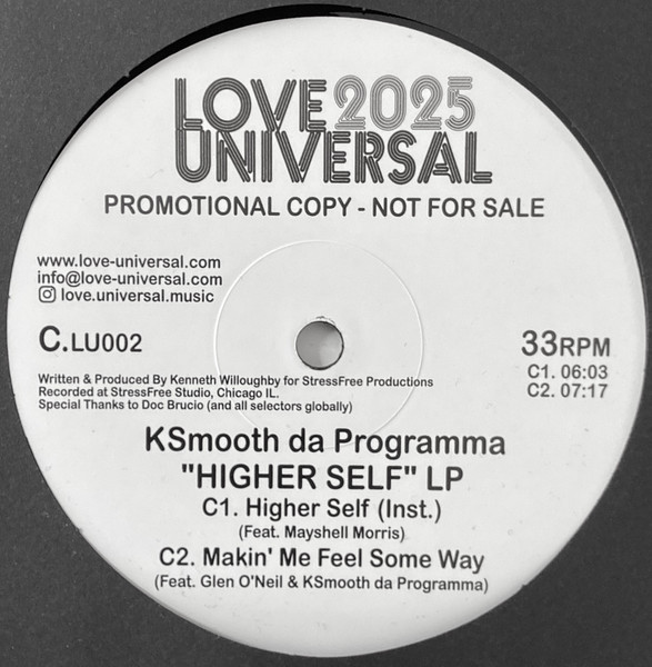 KSmooth Da Programma - Higher Self LP | Love Universal (LU002) - 4