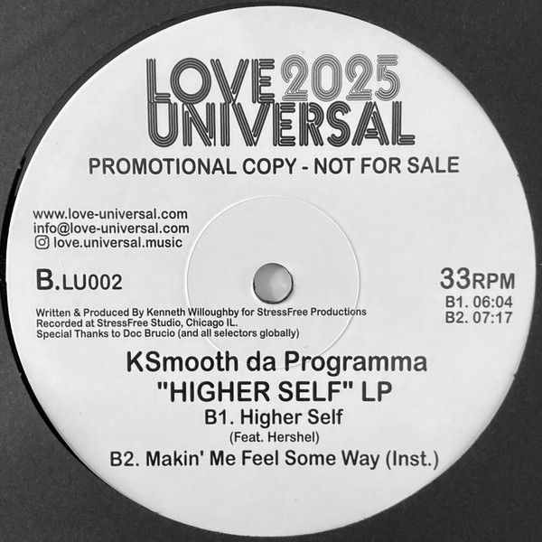 KSmooth Da Programma - Higher Self LP | Love Universal (LU002) - 3