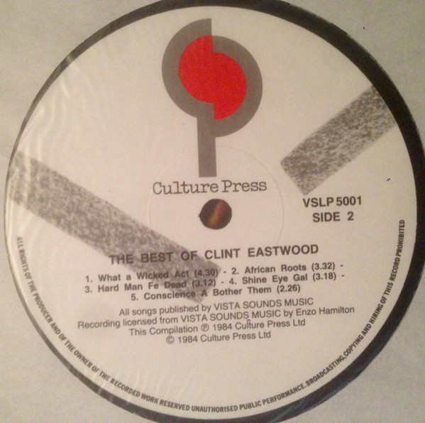 Clint Eastwood - The Best Of Clint Eastwood | Culture Press (VSLP 5001) - 4