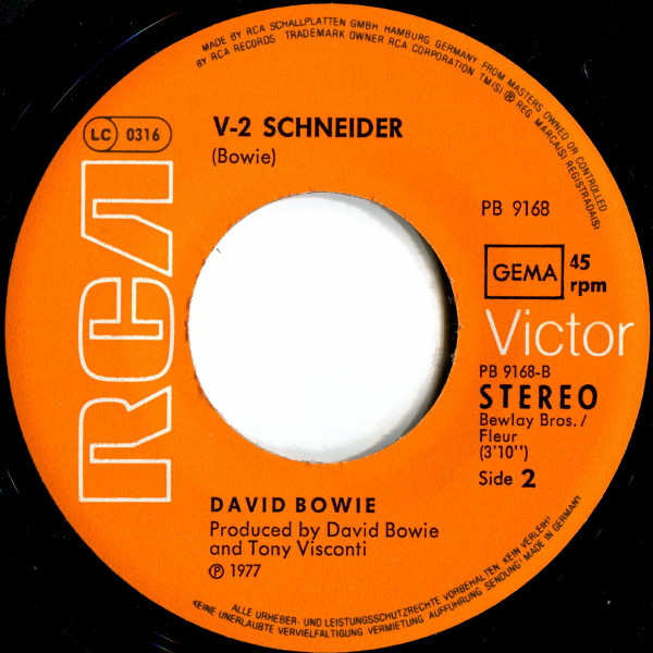 David Bowie - Helden | RCA Victor (PB 9168) - 4 David Bowie - Helden | RCA Victor (PB 9168) - 4