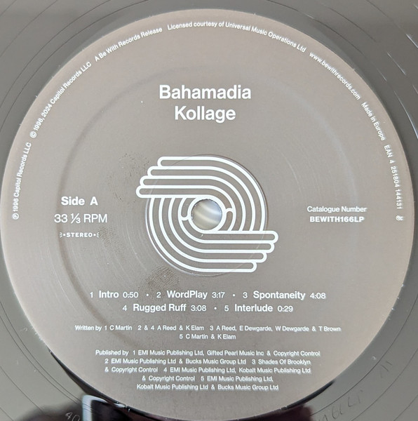 Bahamadia - Kollage | Be With Records (BEWITH166LP) - 3