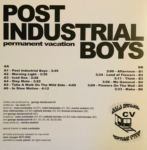 Post Industrial Boys - Permanent Vacation | Casa Voyager (none) - 2