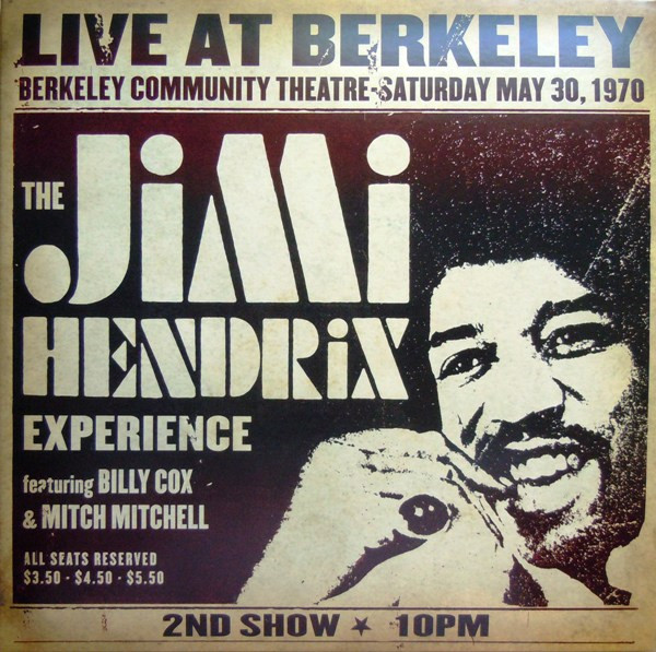 The Jimi Hendrix Experience - Live At Berkeley | Experience Hendrix (88691992601)