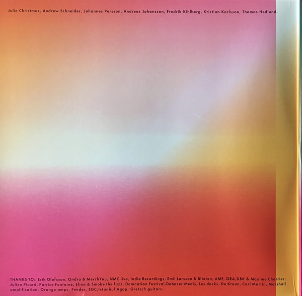 Cult Of Luna And Julie Christmas - Mariner Live (At De Kreun – Belgium) | Indie Recordings (INDIE168RSD1) - 3