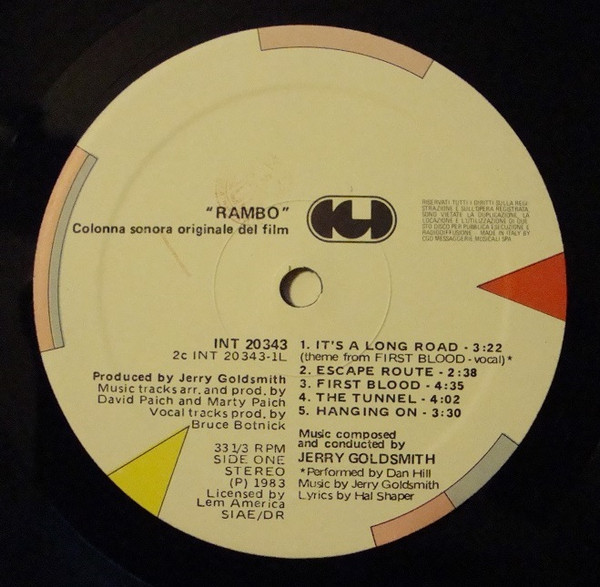 Rambo (Colonna Sonora Originale Del Film)