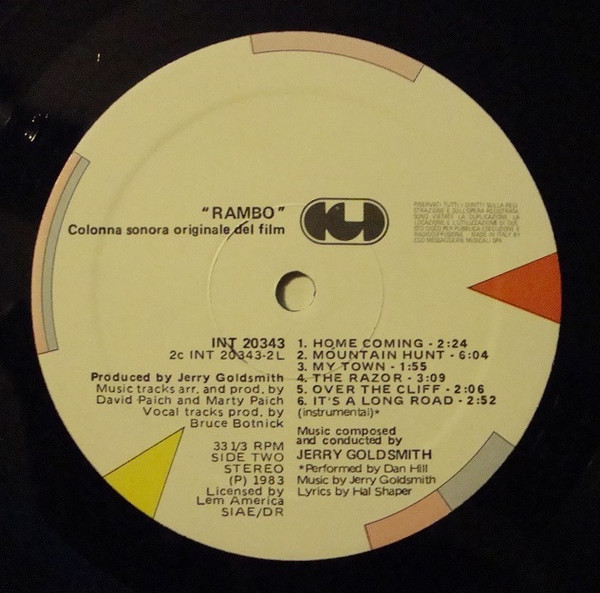 Rambo (Colonna Sonora Originale Del Film)