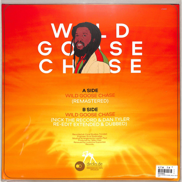 Rootsman - Wild Goose Chase | Lovetime Guarantee (LTG001) Rootsman - Wild Goose Chase | Lovetime Guarantee (LTG001)