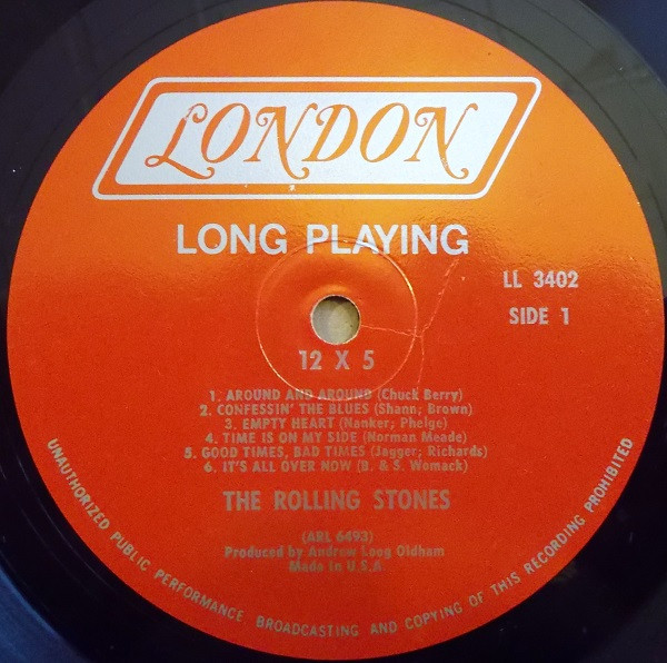 The Rolling Stones - 12 X 5 | London Records (LL 3402) - 3