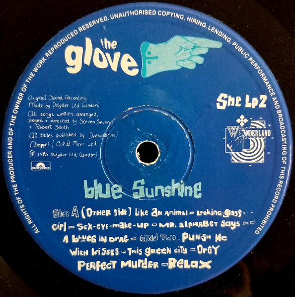 The Glove - Blue Sunshine | Wonderland (SHELP 2) - 4