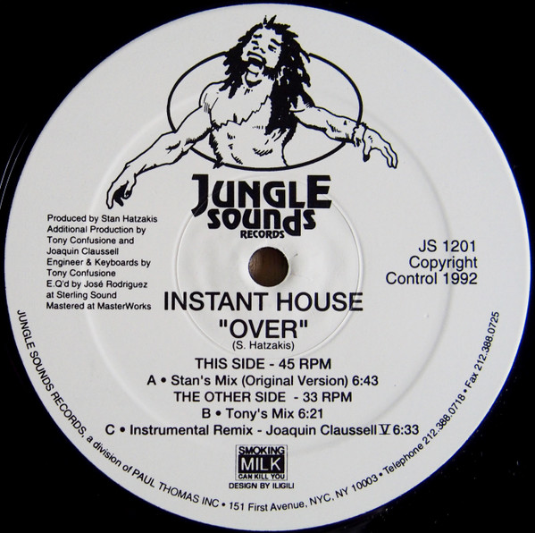 Instant House - Over | Jungle Sounds Records (JS 1201) - main Instant House - Over | Jungle Sounds Records (JS 1201) - main