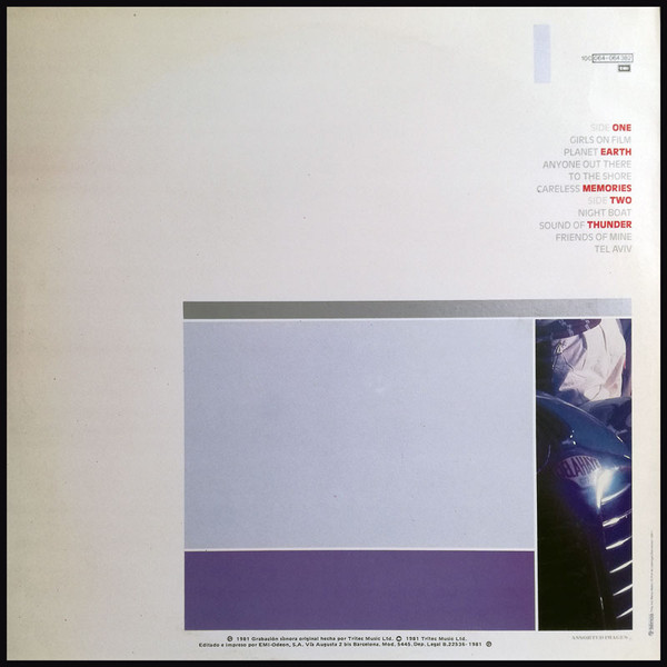 Duran Duran - Duran Duran | EMI (10 C 064-064.382) - 2