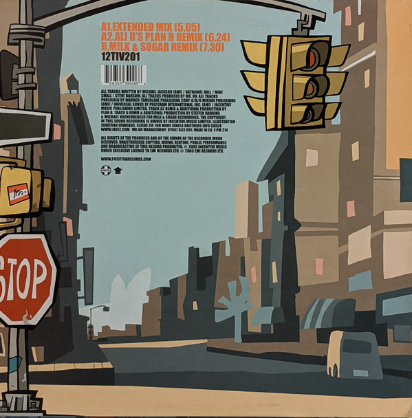 Mr. On Vs Jungle Brothers - Breathe Don't Stop | Positiva (12TIV201) - 2