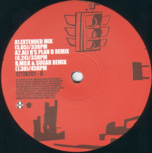 Mr. On Vs Jungle Brothers - Breathe Don't Stop | Positiva (12TIV201) - 4