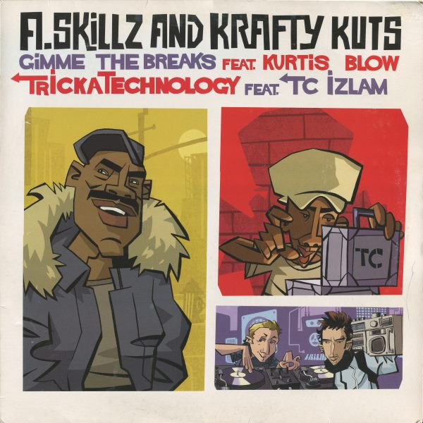 A-Skillz + Krafty Kuts - Gimme The Breaks / TrickaTechnology | Finger Lickin' Records (FLR042)