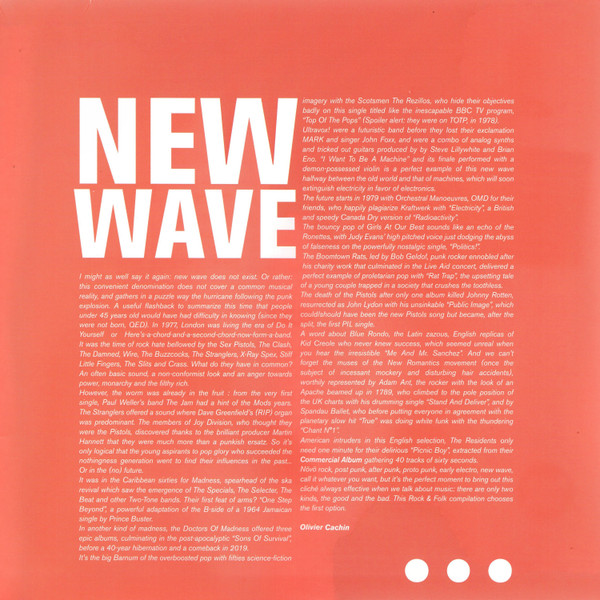 Various - Collection Rock & Folk: New Wave | Wagram Music (3400546) - 3