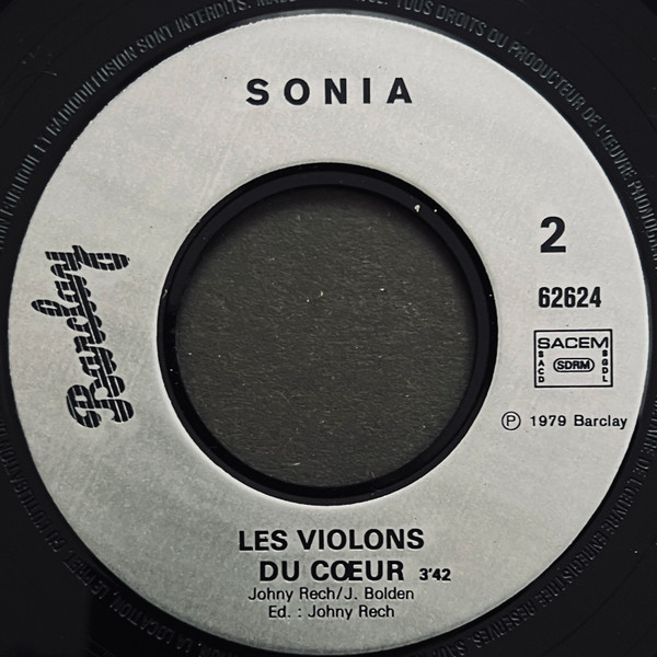 Sonia - Insomnies (Je N'ai Pas Envie De Dormir La Nuit) | Barclay (62.624) - 4