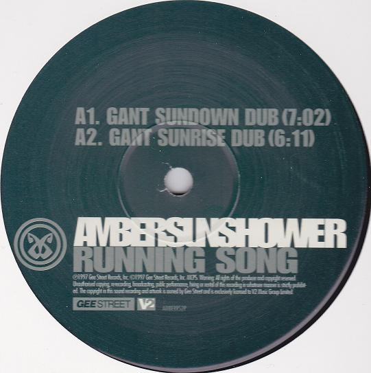 Ambersunshower - Running Song | Gee Street (AMBERRS2P) - main