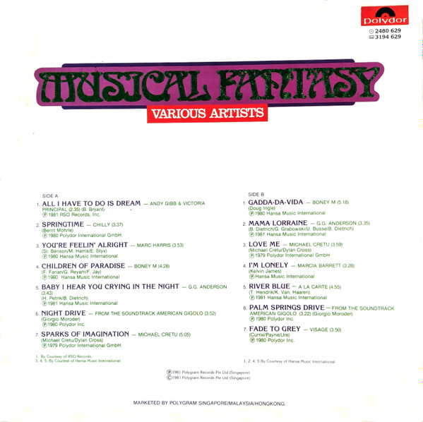 Various - Musical Fantasy | Polydor (2480 629)