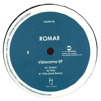 Romar - Visiorama EP | Fasten Musique (FASTEN 06) - 2 Romar - Visiorama EP | Fasten Musique (FASTEN 06) - 2