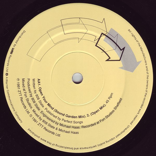 808 State - Lift / Open Your Mind | ZTT (ZANG 20T) - 4 808 State - Lift / Open Your Mind | ZTT (ZANG 20T) - 4