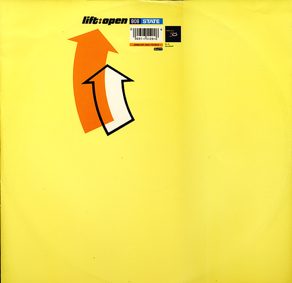 808 State - Lift / Open Your Mind | ZTT (ZANG 20T)