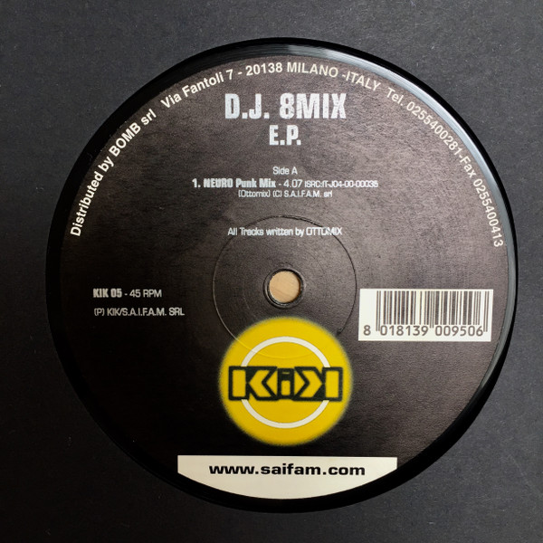 8 Mix - E.P. | KIK (KIK 005) - main