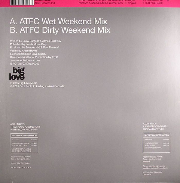 Haji & Emanuel - Weekend (ATFC Remixes) | Azuli Records (AZNY202) - 2