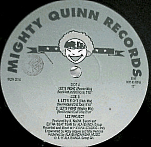 Lee Project - Let's Fight | Mighty Quinn Records (MQR 0016)