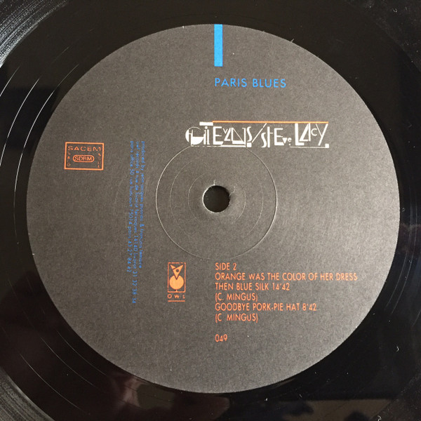 Gil Evans / Steve Lacy - Paris Blues | Owl Records (OWL 049) - 4 Gil Evans / Steve Lacy - Paris Blues | Owl Records (OWL 049) - 4