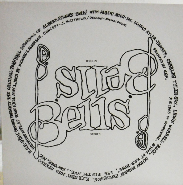 Albert Ayler - Bells | Base Record (ESPS 1010) Albert Ayler - Bells | Base Record (ESPS 1010)