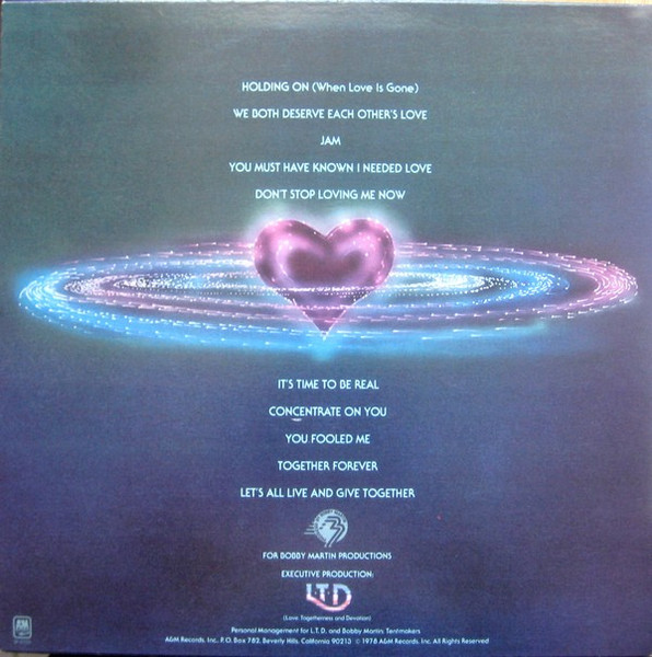 L.T.D. - Togetherness | A&M Records (SP-4705) - 2