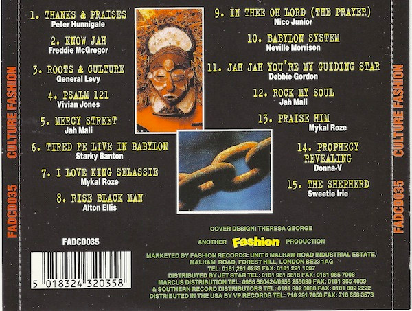 Various - Cultural Fashion | Fashion Records (FADCD035) - 3