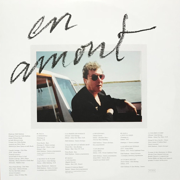 Alain Bashung - En Amont | Barclay (771 103-0) - 3