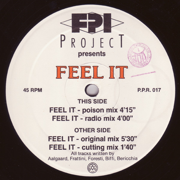 FPI Project - Feel It | Paradise Project Records (PPR 017) - 3