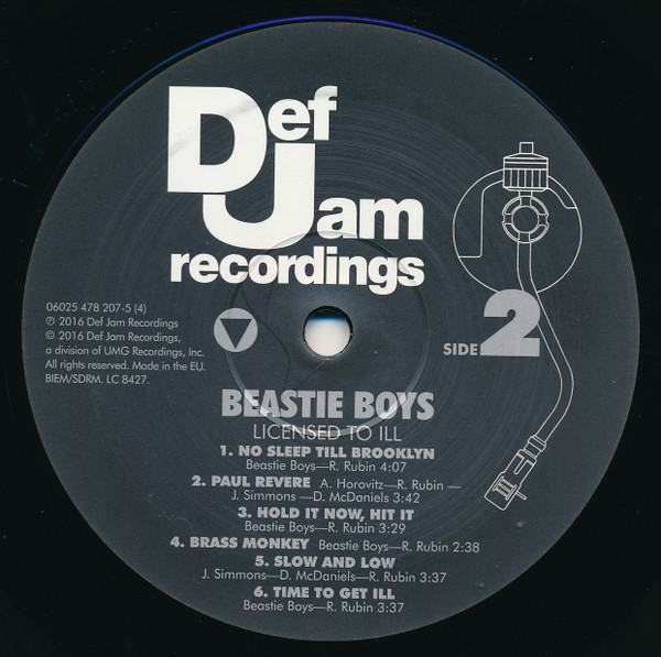 Beastie Boys - Licensed To Ill | Def Jam Recordings (06025 478 207-5 (4)) - 4