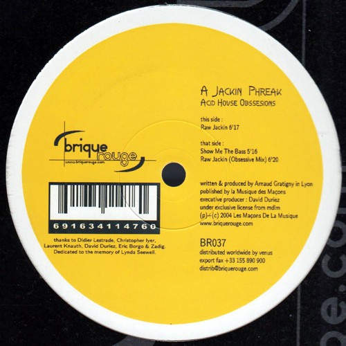 Acid House Obsessions E.P.