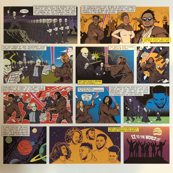 Ezra Collective - Dark Side Riddim / Samuel L. Riddim | Enter The Jungle Records (ETJ 008) - 3