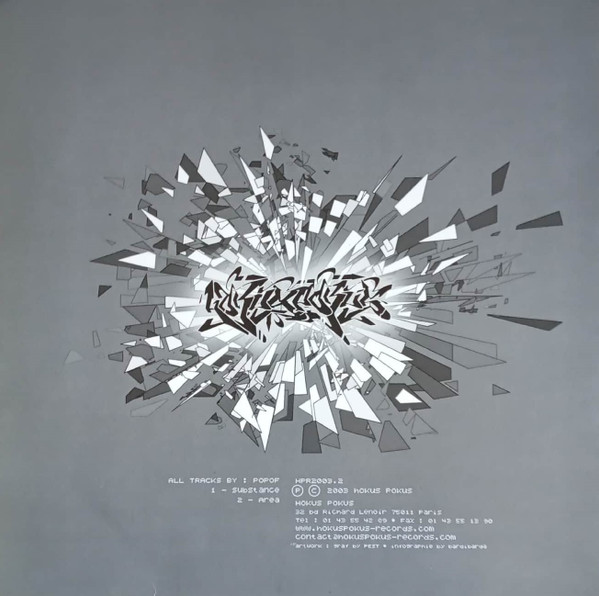 Popof - Substance / Area | Hokus Pokus Records (HPR2003.2) - 2