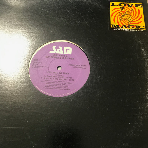 John Davis & The Monster Orchestra - Feel The Love Magic | Sam Records (SAM 5013) - main