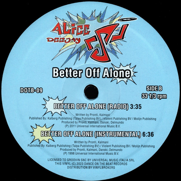 Alice Deejay - Better Off Alone | Dance On The Beat (DOTB-09) - 4