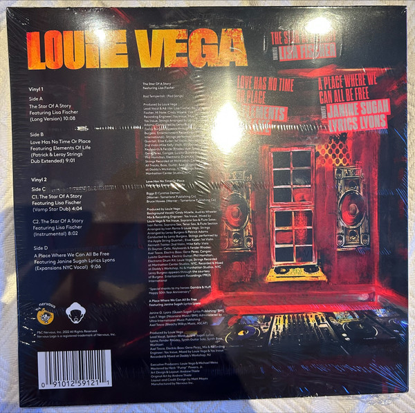 Louie Vega - The Star Of A Story / Love Has No Time Or Place / A Place Where We Can All Be Free | Nervous Records (NER25912) - 2