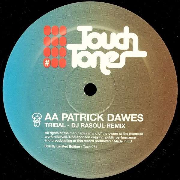 Verious Artists  &  Patrick Dawes - Touch Tones Remix EP1 | Tummy Touch (TUCH071) - 3