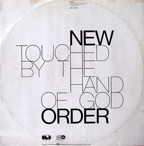 New Order - Touched By The Hand Of God | Factory (INT 15347) - 2