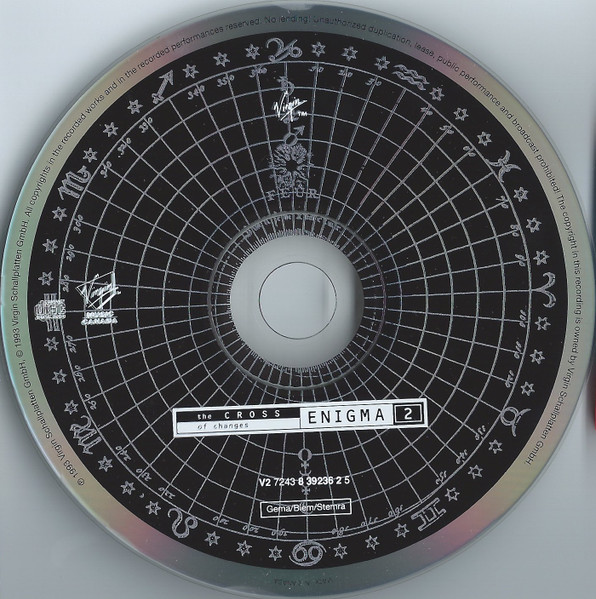 Enigma - The Cross Of Changes | Virgin (V2 7243 8 39236 2 5) - 3