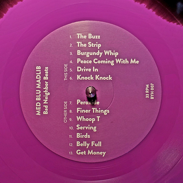 Madlib - Bad Neighbor Beats | Bang Ya Head (BYH012-INST) - 4