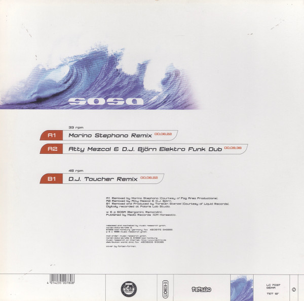Sosa - The Wave Remixes | Tetsuo (TET 38-12) - 2 Sosa - The Wave Remixes | Tetsuo (TET 38-12) - 2